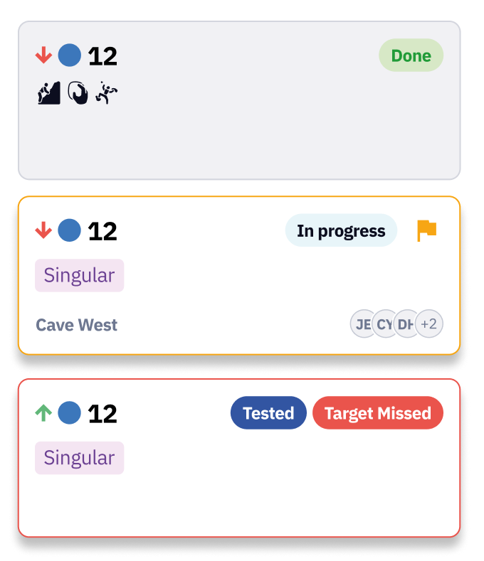 Route setting and scheduling tasks illustration